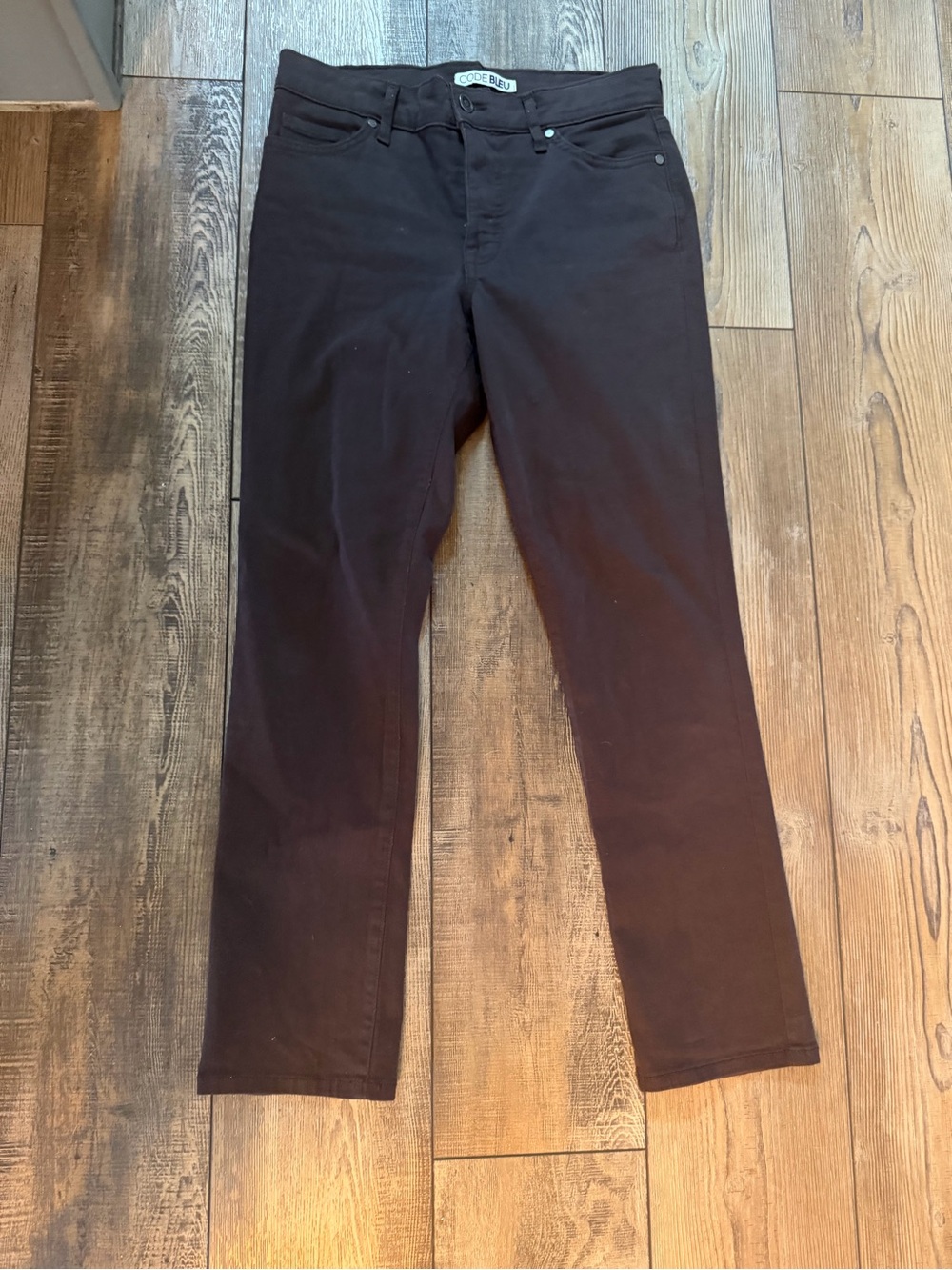 Code Bleu Men's Chinos in Dark Brown